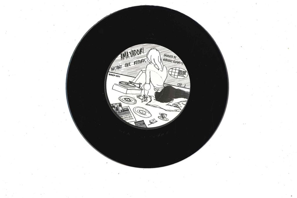 7inch Record INSTANT CAFE RECORD - Ama Yadori / Such A Rock Way BREP001 BEPPIN Japan Japanese Pop/Rock Used