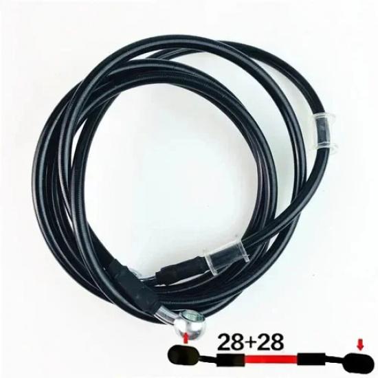 100mm-5000mm10mm Banjo Motorcycle Hydraulic Brake Hose Line Cable for motorcycle Universal Racing Bike Brake ATV Clutch Oil Pipe