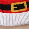 Knitted Pet Christmas Hat Red Pet Costume Pet Show Pet Headwear  Cosplay Party
