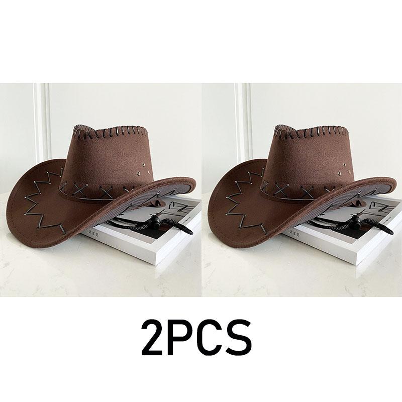 Braut Cowboyhut Chapeau Cowgirlhut Cowboy-Accessoires Cowboyhut Frau NZM02