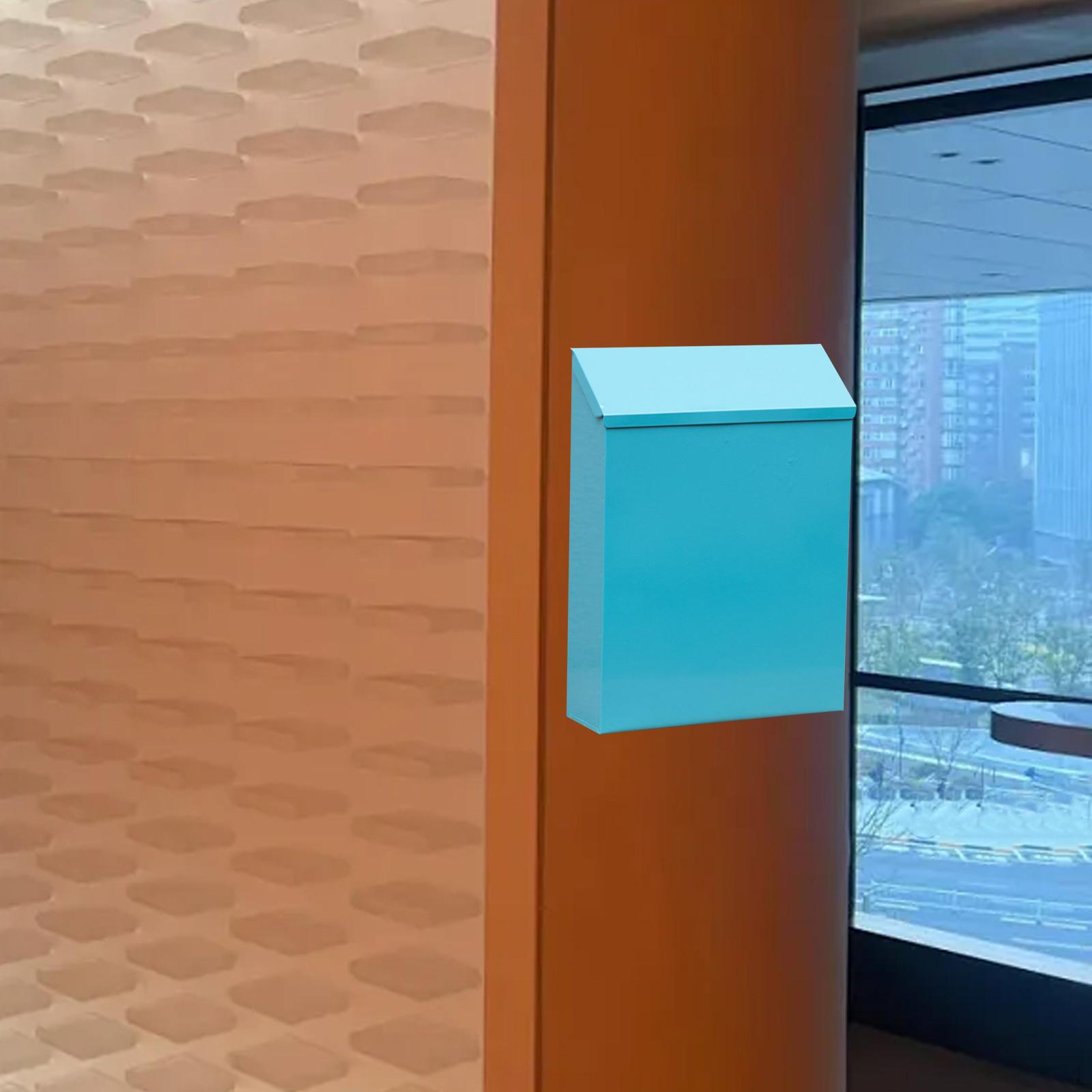 

Настенный почтовый ящик с замком, почтовый ящик, большая емкость, подвесной держатель для газет