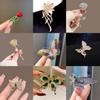Elegant Corsage Brooch for Autumn and Winter Coats and Blazers
