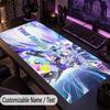 Custom Text Big Mousepad, Extended Desk Pad For Laptop Work GameHonkai Star Rail