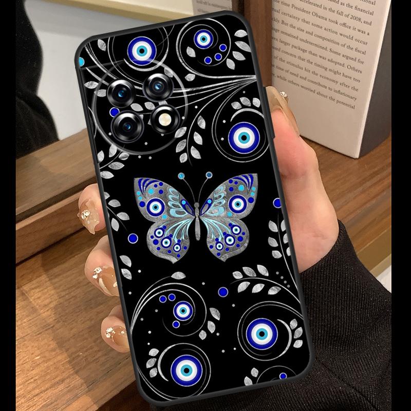 Evil Eye Case For OnePlus 15 13 12 11 10 15R 13R 12R 10T 13T OnePlus Nord 5 CE 4 3 Lite N20 N30 Cover