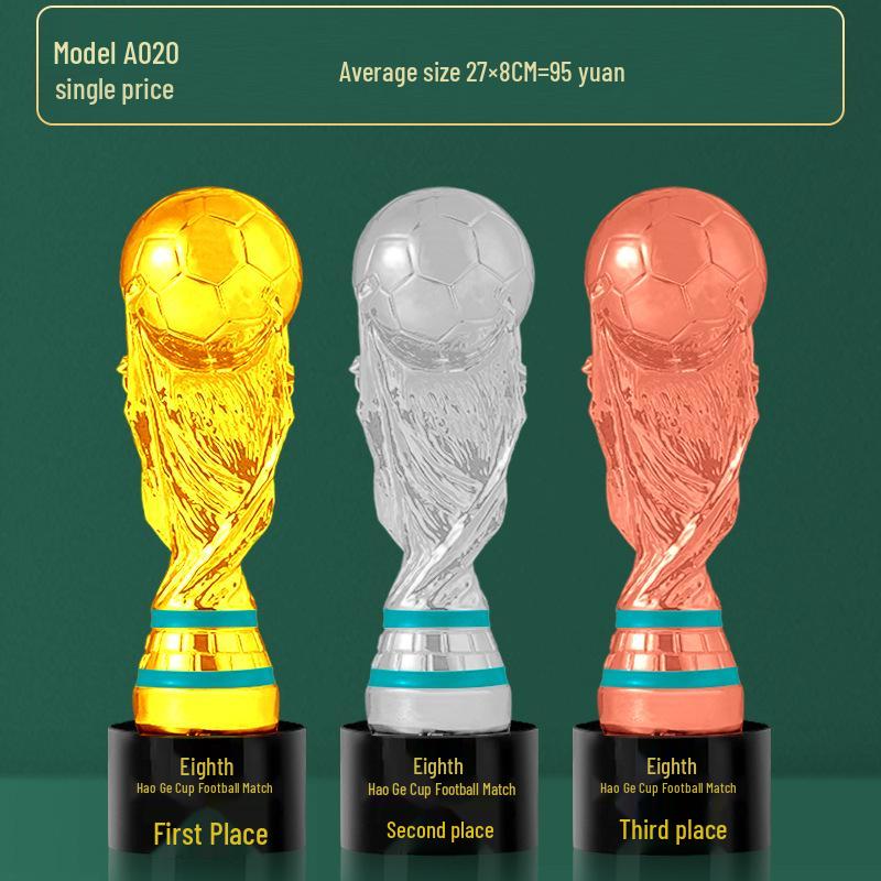 Custom Crystal Football Trophy - 2025 Golden Boot Top Scorer Award (Extra Large)