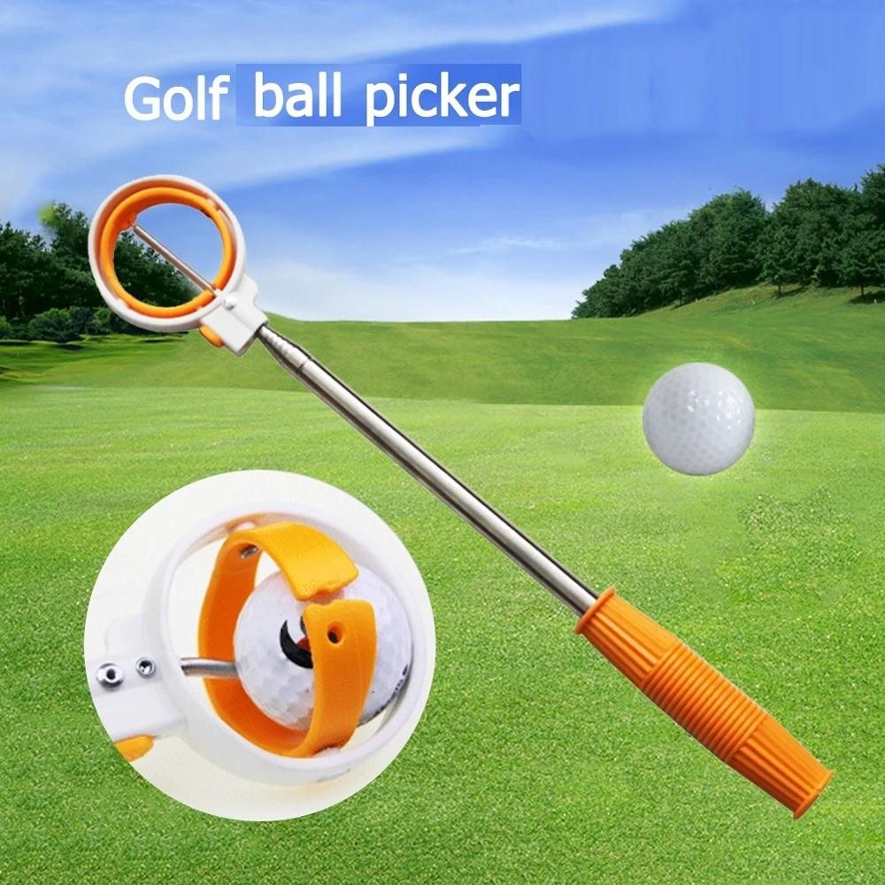 Locking Golf Ball Picker Adjustable Portable Golf Ball Catcher Golf Gifts