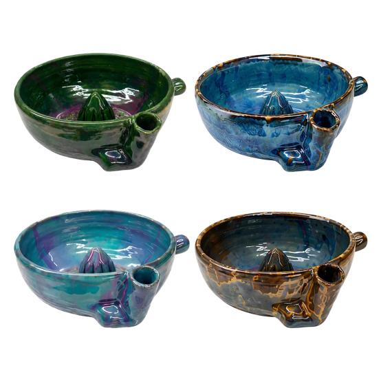 Bol Ceramic pentru Spălat Fructe de Pădure, Bol Rotativ Automată pentru Spălat Fructe și Legume, Mașină Automată de Spălat Fructe cu Scurgere, Curățare Blândă la 360° pentru Căpșuni
