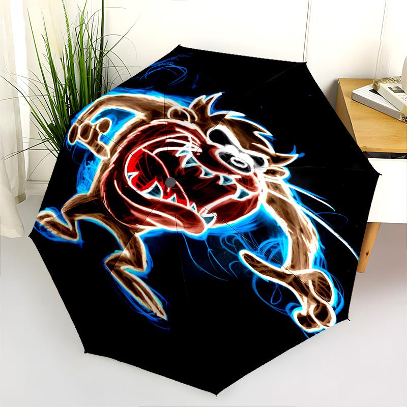 Best Lovers Attitude Tongue Folding Umbrella Suitable For All Seasons Portable Light Umbrella Three Folds