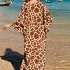 Women's Loose Plus Size Beach Cover Dress