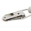 Hook Buckle Hook Silver Stainless Steel Buckle Padlock 90 Degrees Duck-mouth Iron Material Other Car Truck Parts