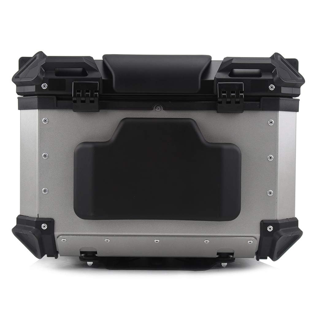 AL-mart Universal Motorcycle Rear Box Cushion, Trunk Pad, Backrest, Rear Saddlebag Cushion, Choose from 2 Types