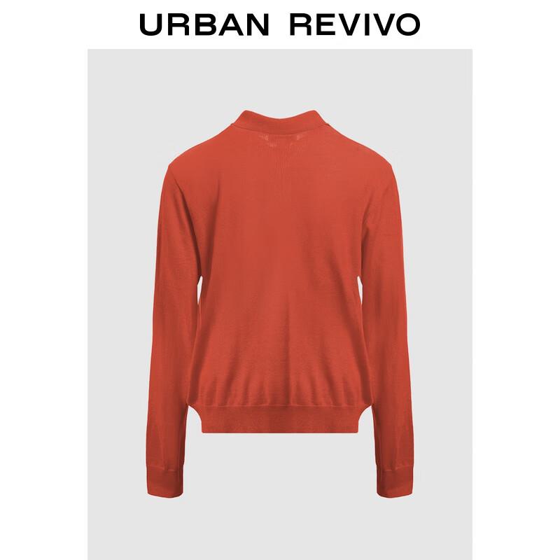 

Женский свитер UR из мягкого трикотажа с воротником поло S