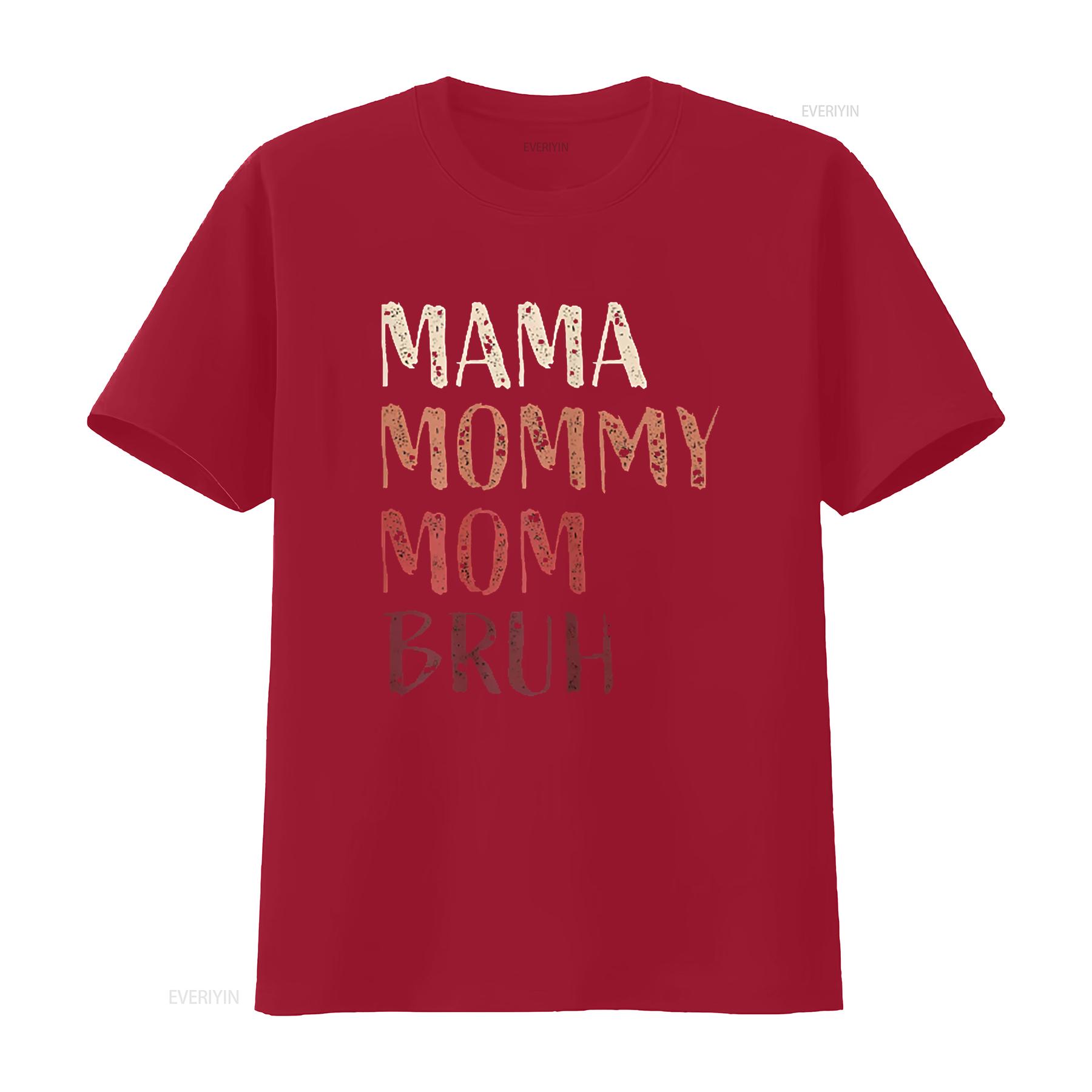 Мама Мамочка Мама Бро Футболка В Последнюю Минуту День Матери Забавная винтажная Стиранная Растянутая Повседневная мода Удобная Немного S