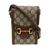 [Gebraucht] Horsebit 1955 Logo Canvas und Leder Handy-Tasche - Sehr Gut #746EKC