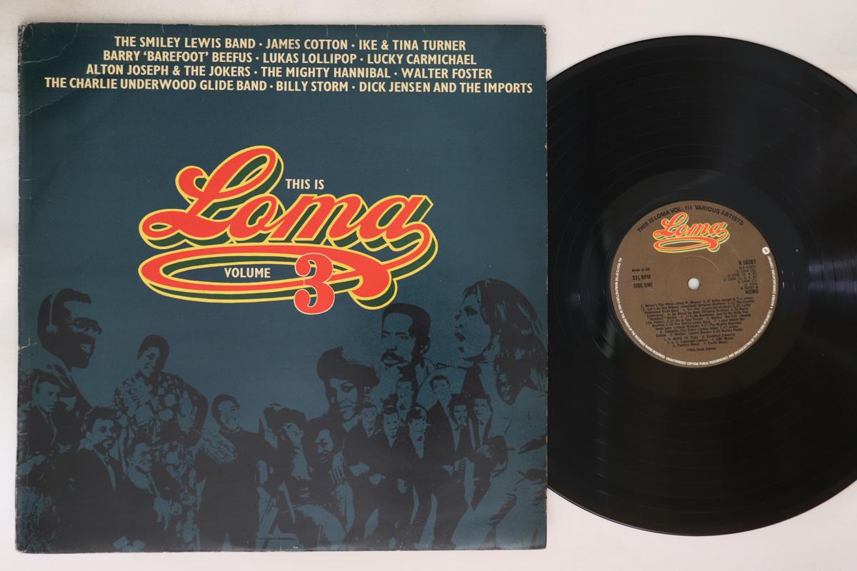 

LP Record VARIOUS - This Is Loma Volume 3 K56267 LOMA 1976 UK Soul/Funk Used