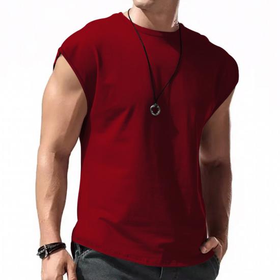 Summer Men's Mesh Gym Vest Quick Dry Loose Fitness Exercise Wide Shoulder Sports Sleeveless Shirt Bodybuilding Tank Top