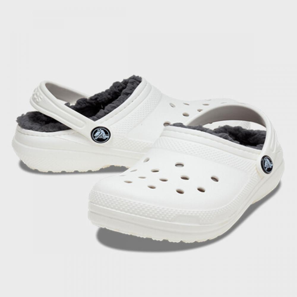 Crocs Kids Adult Classic Lined Clogs Fur Indoor Shoes K 207010 10m