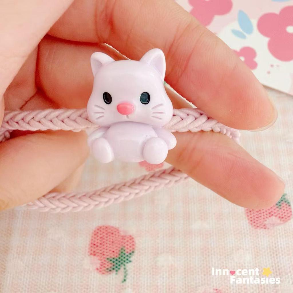 Cartoon Resin Animal Hair Tie - Cute & Versatile Accessory for Girls & Best Friends