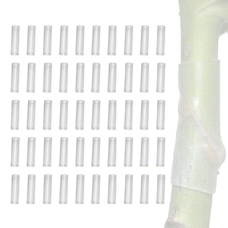 

50Pcs Reusables Fruit Tree Grafting Covers High Transparency Fruit Tree Grafting Tool For Monitoring Healing Progress