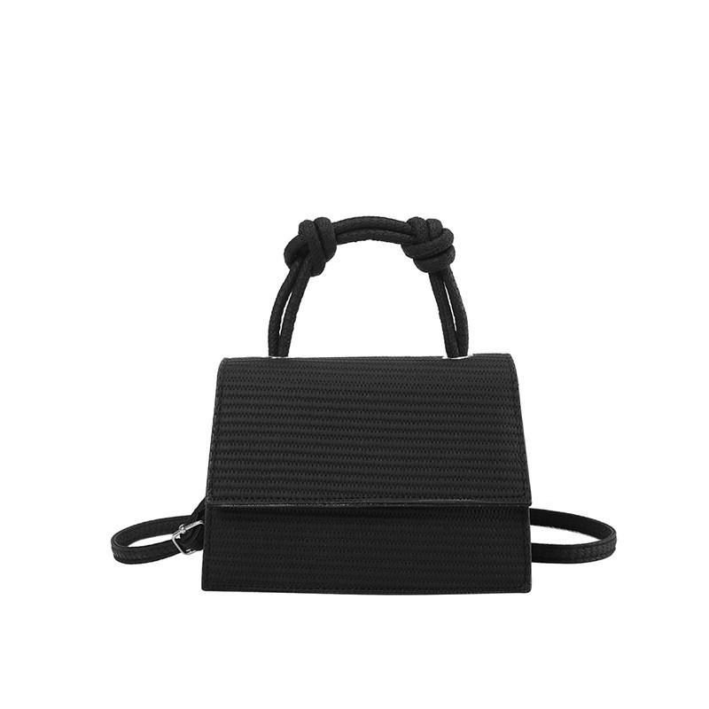 Stylish Grid Pattern Handbag 2024 Spring Collection High-grade Small Square Bag