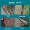 Coffee Color Outdoor Sun Shade Net for Balcony, Rooftop, and Plants