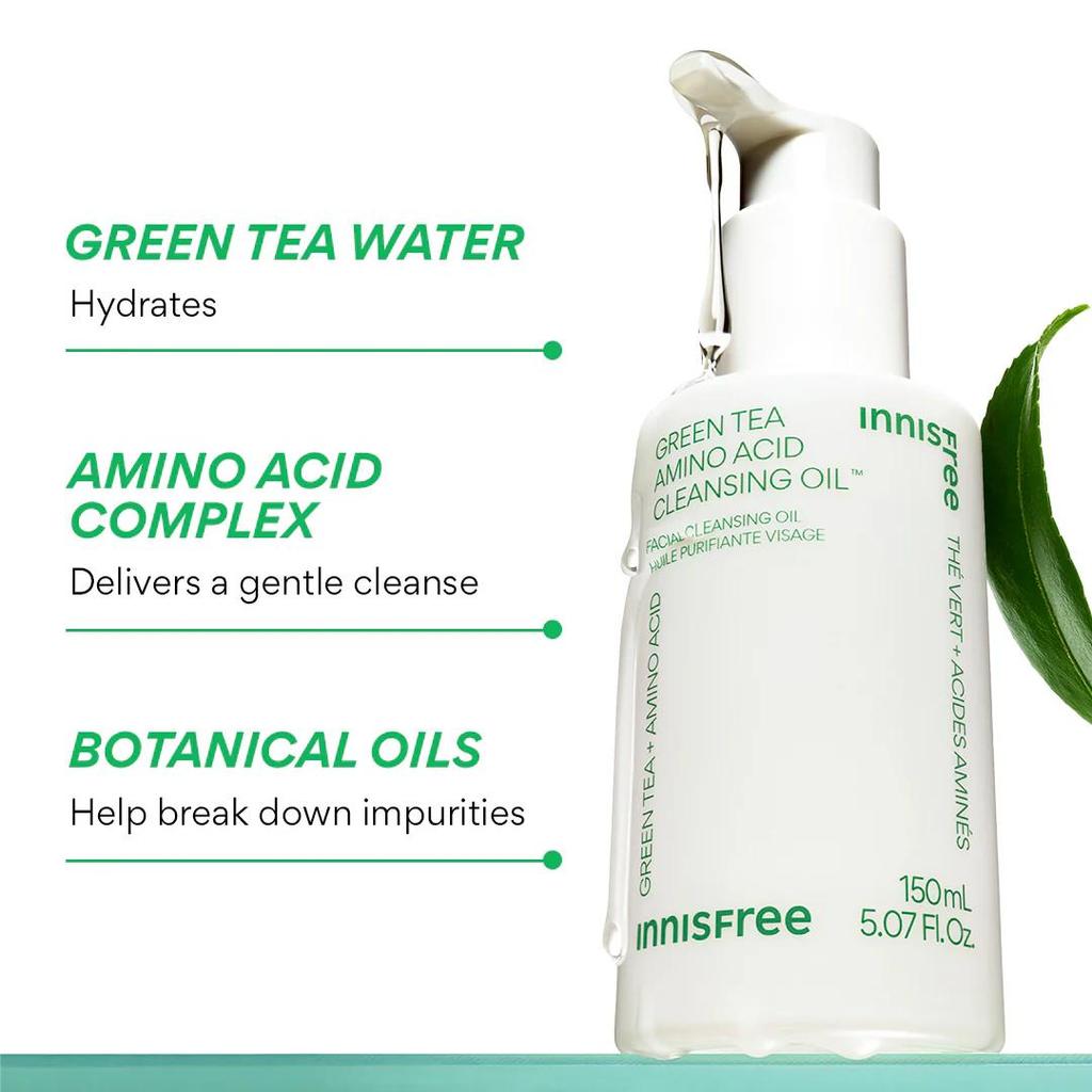 Innisfree Green Tea Amino Acid Cleansing Oil