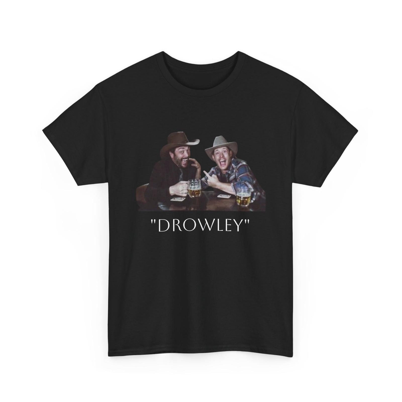 26 Supernatural Bromance Drowley T-Shirt Unisex Tee Crowley and Dean Fan Shirt Unisex T-Shirt XXL