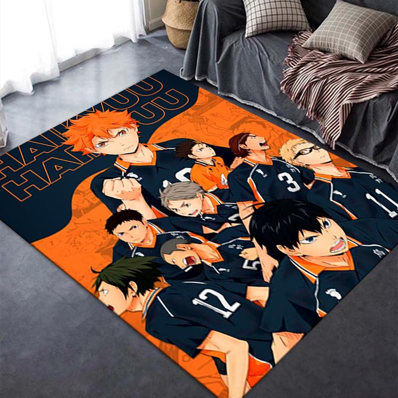 2025 New Haikyu!! Anime Carpet Rug for Living Room Bedroom Home Sofa Decoration,Kids Play Non-slip Floor Mat53