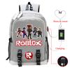 Cartoon Game Merchandise Printing Computer Bag Outdoor Leisure With Usb Interface Backpack