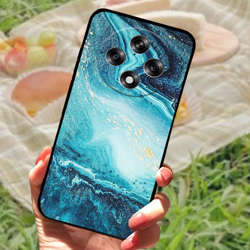 Für OPPO Reno 12 F Hülle Marmor Weiches Silikon Stoßfest Coque Für OPPO Reno 12F 5G Schützen Handyhülle Reno12F Fundas