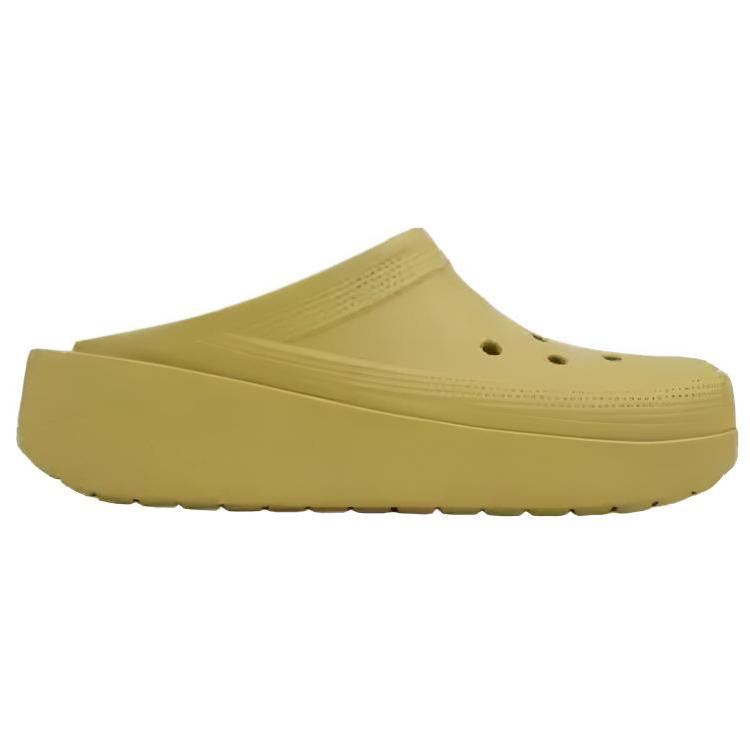 Crocs Commuter Versatile Clogs Unisex Footwear Yellow Green 209562-76A