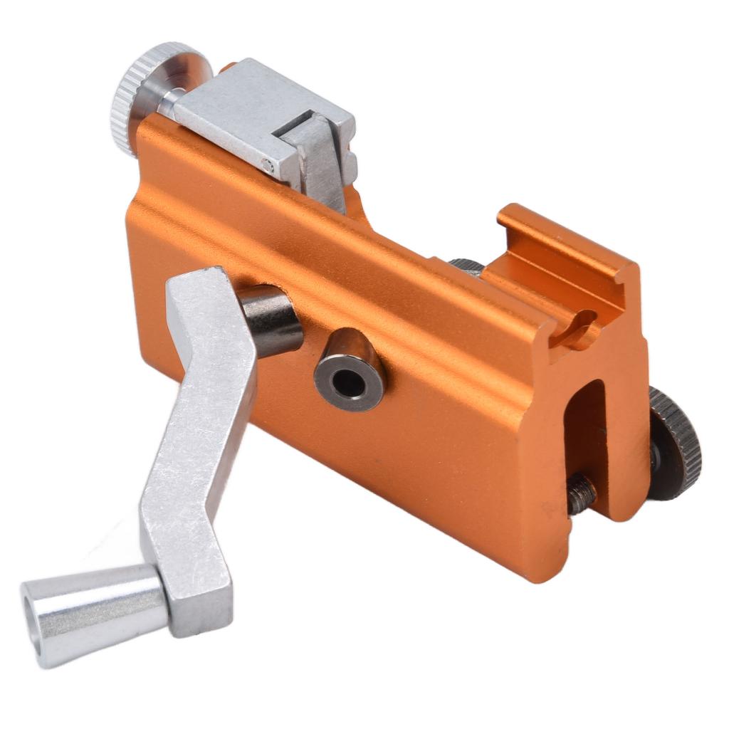 Chainsaw Sharpening Jig Portable Hand Crank Chain Sharpener for Lumberjack Garden Worker Yellow