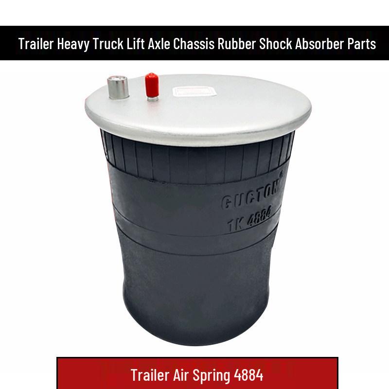 BPW Axle CIMC Trailer Heavy Truck Lift Axle Rubber Air Suspension Shock Absorber