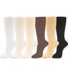 6 Pairs Women's Socks, Slouch Socks, Crew Socks, Slouchy Socks, Muliticlour, Comfy Socks