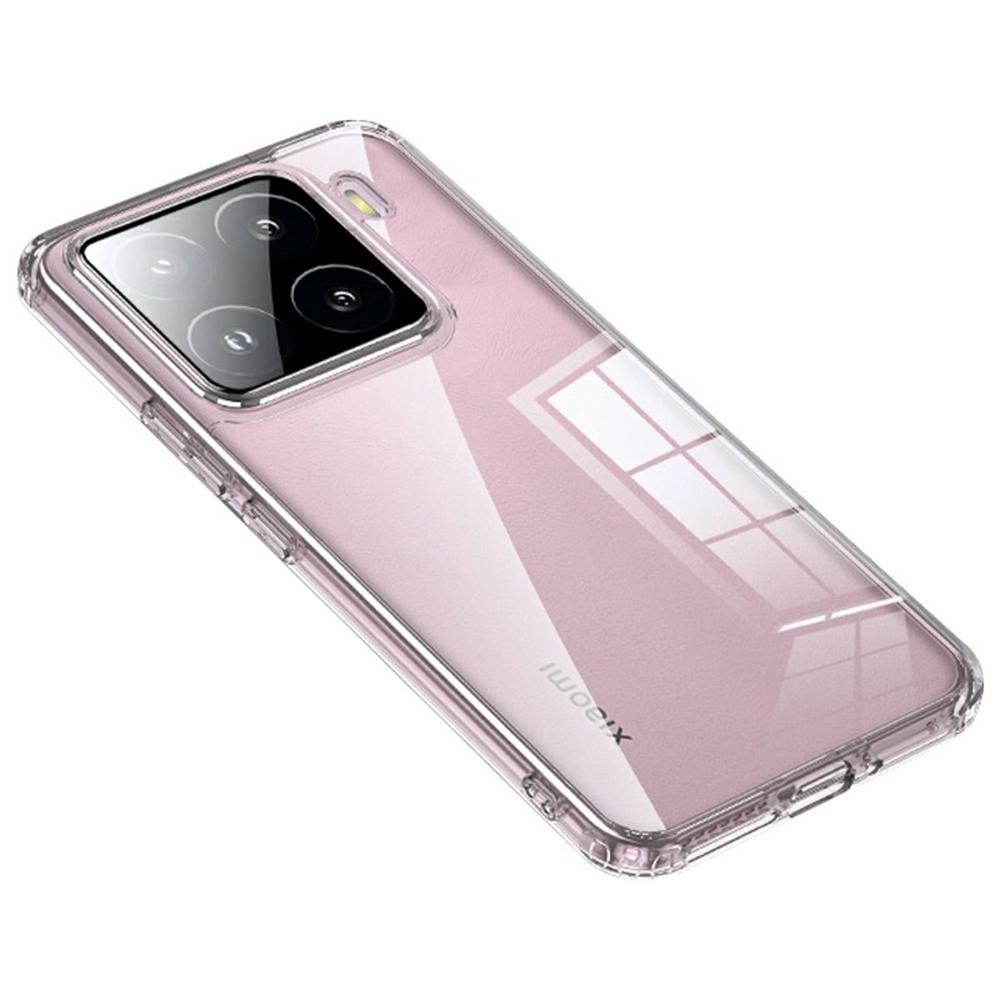 

For Xiaomi 15 Pro Case PC+TPU Phone Cover Airbag Protection Transparent