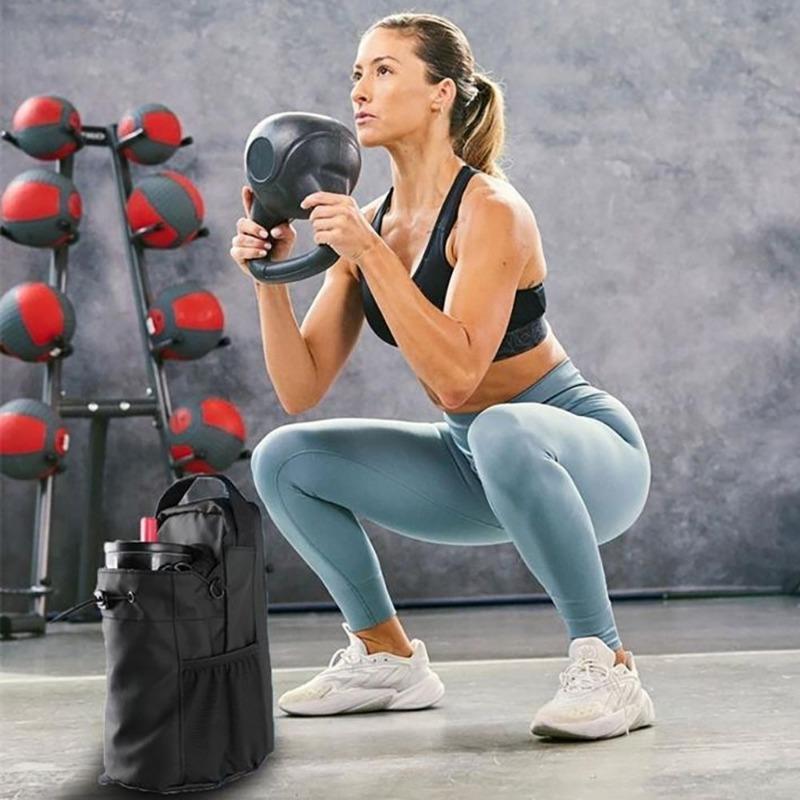 Super Strong Magnetic Gym Bag for Phone Water Bottle Portable Fitness Storage Sports Accessories