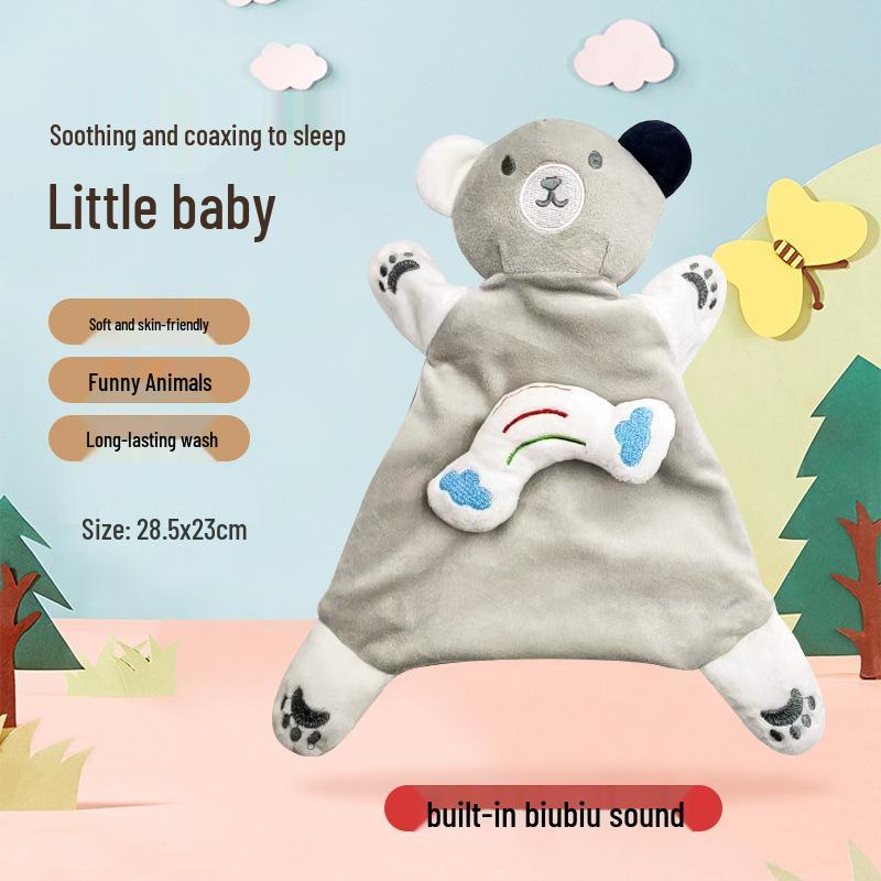 Washable Tear-Proof Crinkle Paper Toy for Infants - Soothing Tissue Box & Cloth Book