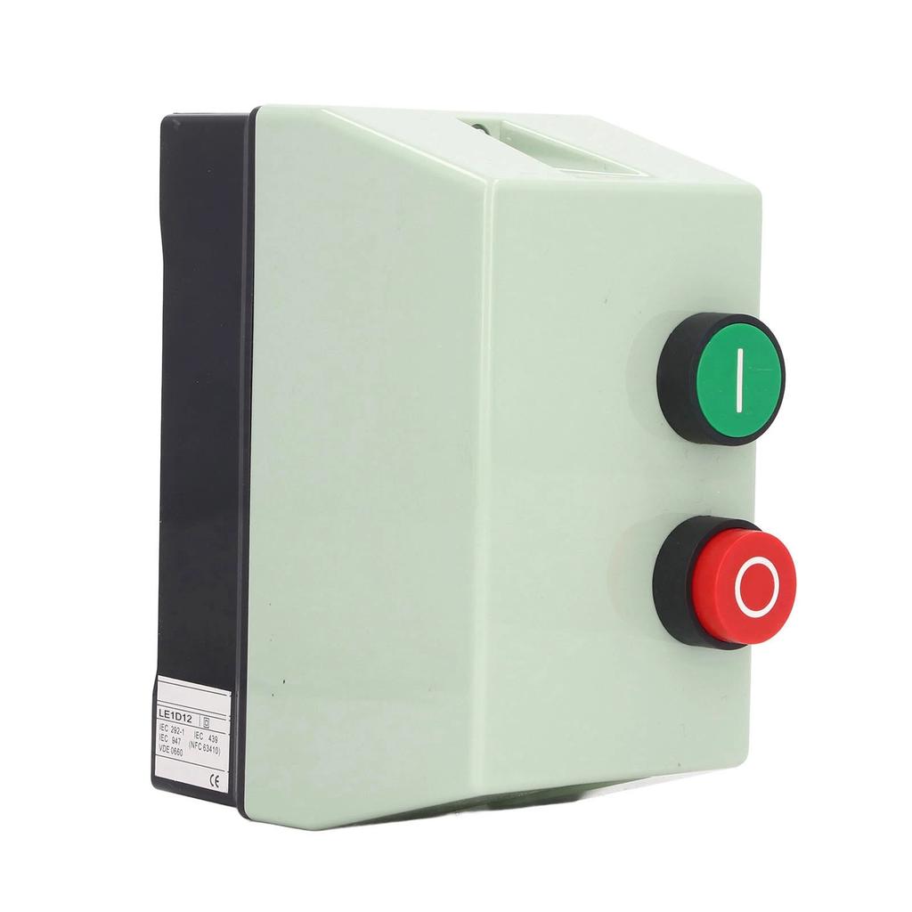 Elektrik Motoru Başlatıcı Manyetik Başlatıcı Su Geçirmez Alev Geciktirici Manyetik Kutu Tek Fazlı 220V 230V 9‑13A