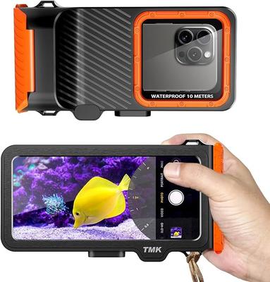 Latest Touch Diving Case for Waterproof Smartphone Case for Underwater IPX8 Standard Waterproof To Underwater Touch Strap Compatible with Devices