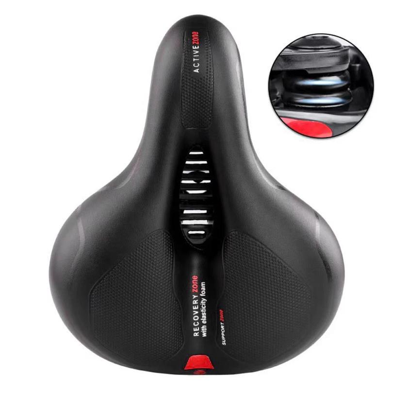 Bike Seat Comfortable Breathable Bicycle Saddle Cushion Water Resistant with Shock Absorbing for MTB Mountain Road City Bikes
