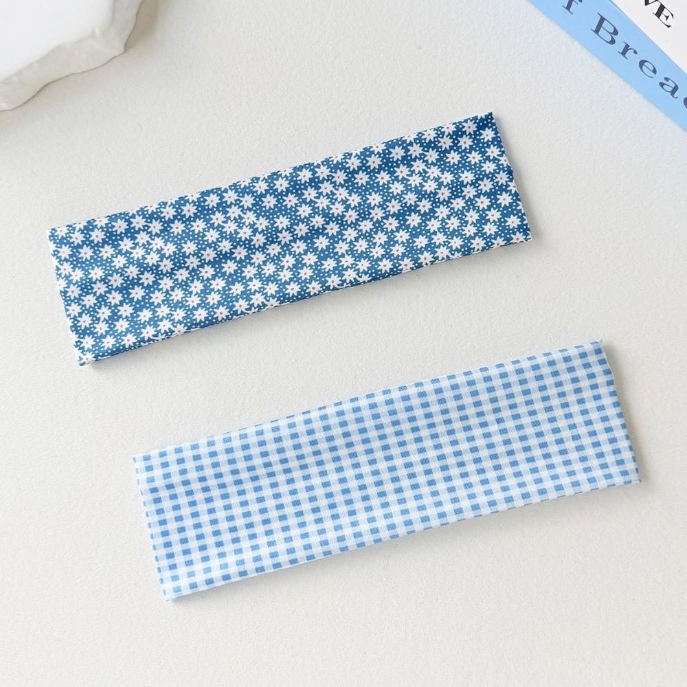 Sweat-absorbent Makeup Headband Polka Dot Sports Headband Retro Hairband Hair Accessories