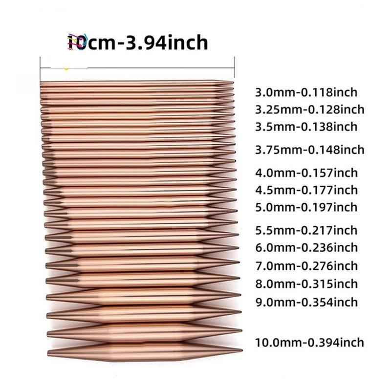 13 Pairs Interchangeable Circular Knitting Needles Set 3mm-10mm Circular Knitting Needles Knitting & Crochet Weaving Supplies