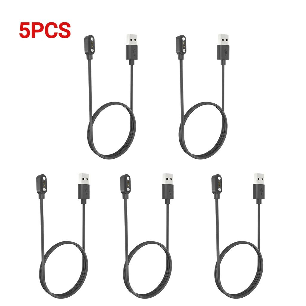 1-5 PZ 100CM Caricabatterie USB per Smartwatch Kieslect Ks Pro Cavo di Ricarica Magnetico Base Dock Adattatore di Alimentazione Accessori Smart Watch