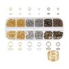 PH PandaHall Approximately 790 Pieces/box 4 Sizes Iron Marukan 4mm/6mm/8mm/10mm Round Jump Ring Jump Ring Round Ring Basic Parts Hardware Set For DIY