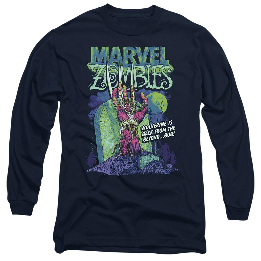Marvel Zombies Unisex Adult Wolverine Grave T-Shirt
