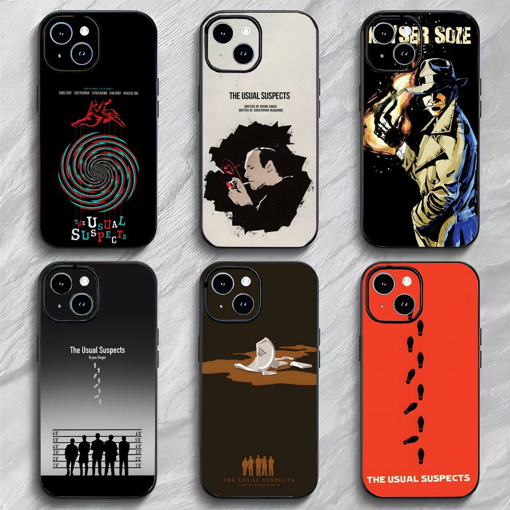 Thriller Movie T-The Usual Suspects Phone Case Phone Case Soft Packaging Lightweight For iPhone17 16 15 14 13ProMax