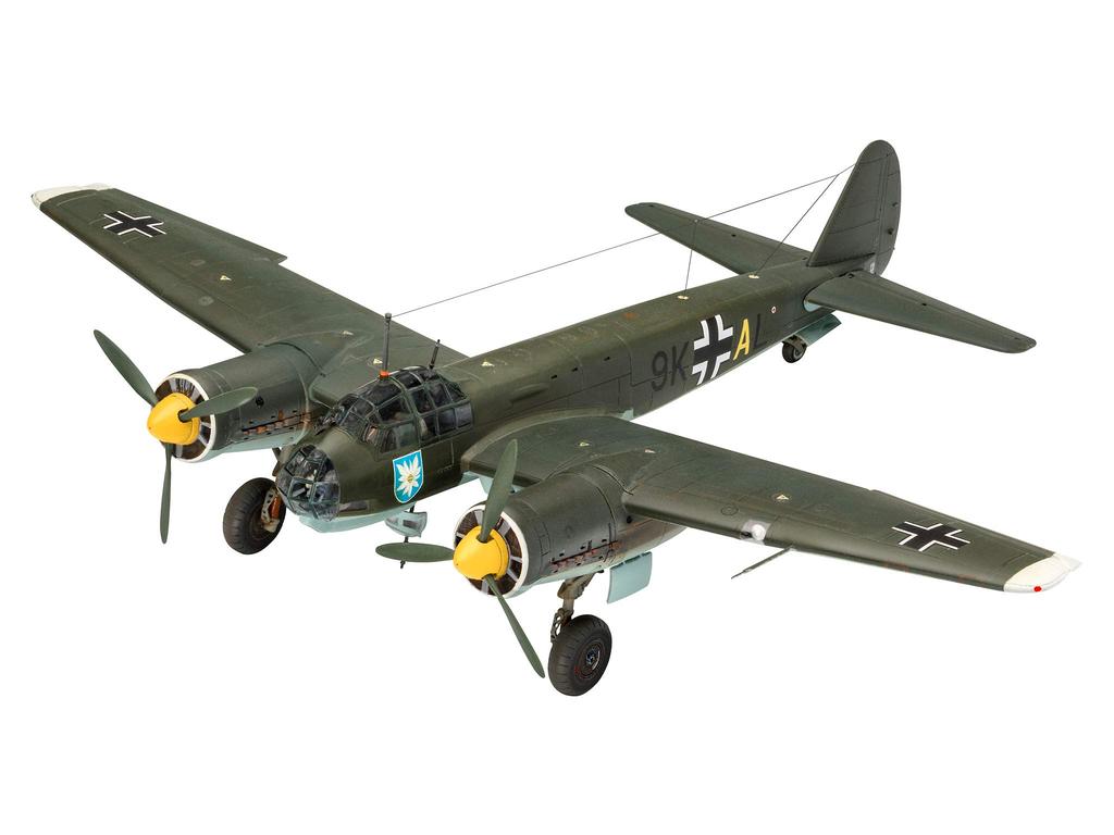 Revell 1/72 scale German Air Force Junkers Ju88A-1 Battle of Britain plastic model kit 04972