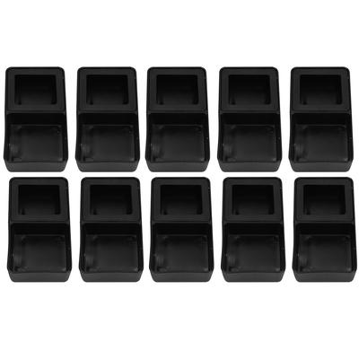 10pcs Simulation Reptile Food Trough Feeder Snack Dish Tray Reptile Feeder Double Feeder