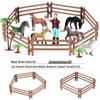 Creative Simulation Fence Set for Farm, Ranch, Zoo, or Sandbox Decorations