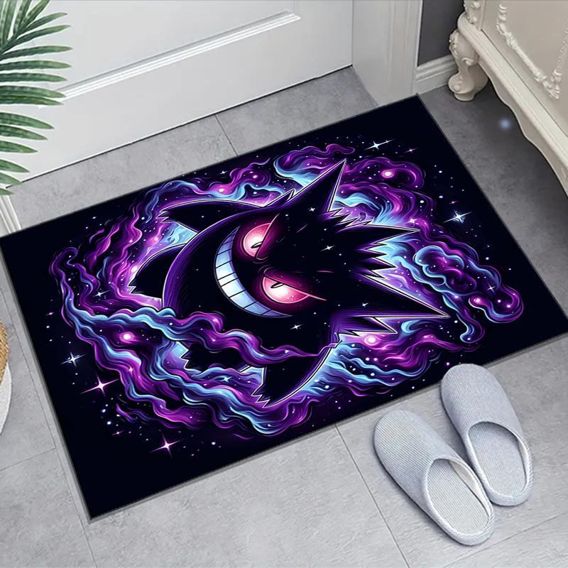 1pc Gengar1 Design Area Rug - Non-Slip, Soft & Cozy Floor Mat for Living Room, Bedroom, Office - Indoor/Outdoor Decorative Carpet